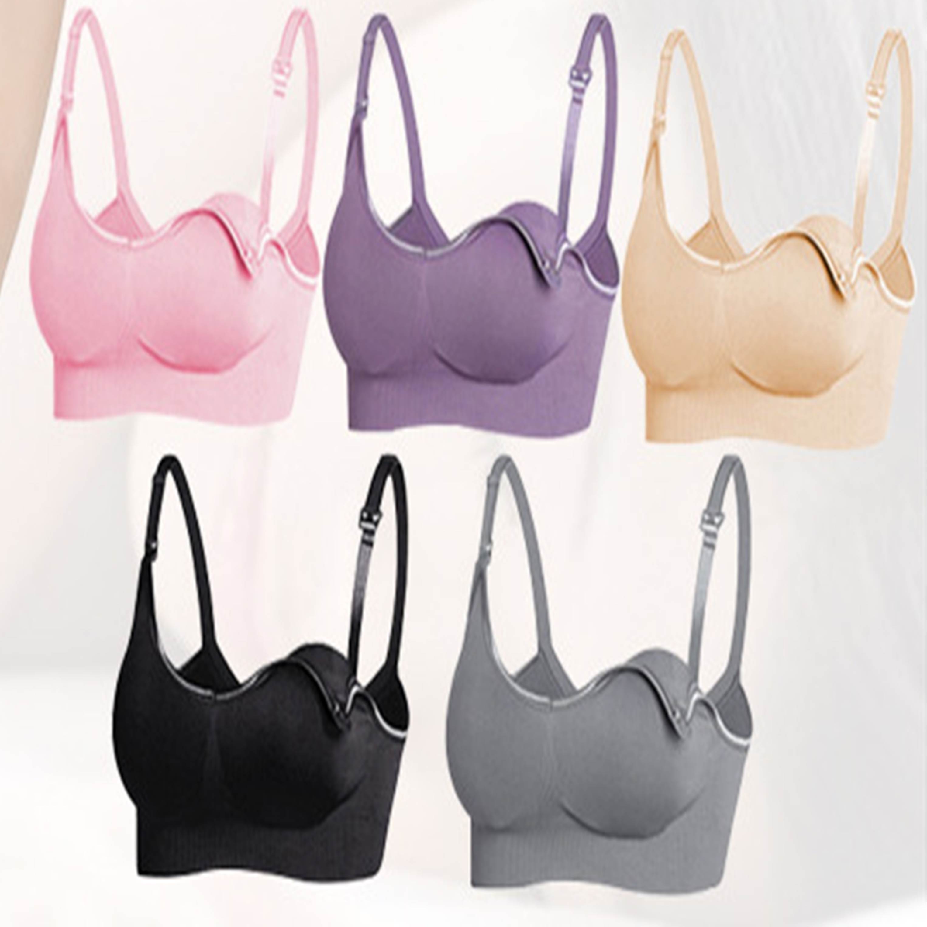 Nursing Bra Anti Sagging No Ring Push Up Bra Eslilinshop 9095