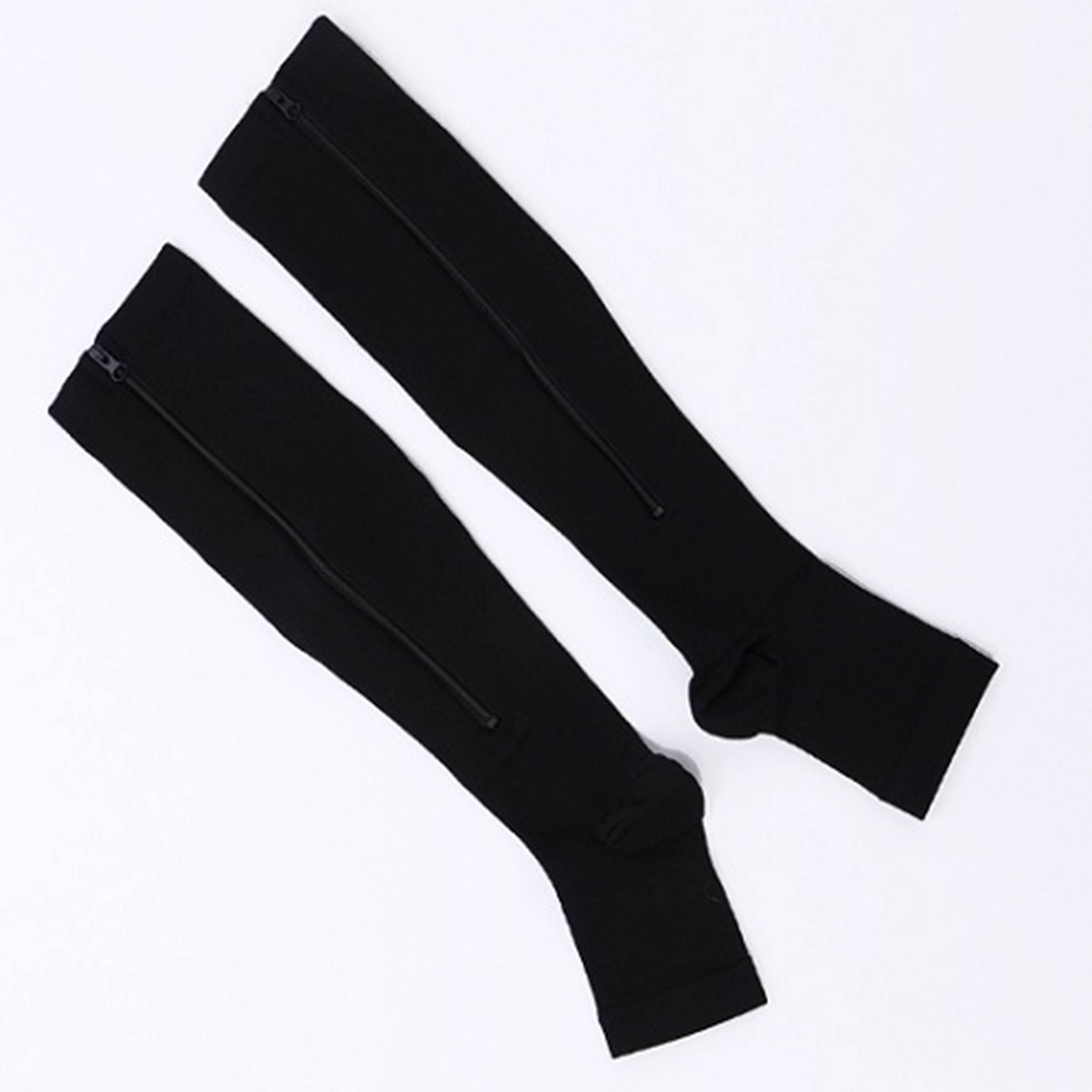Compression Socks Zipper Socks Open Toe – eslilinshop