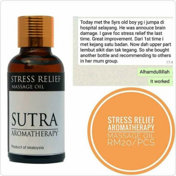 Sutra Tranquilizing / Stress Relief Massage Oil [Autism, Stroke, Dyslexia, Speech Delay] - Image 4