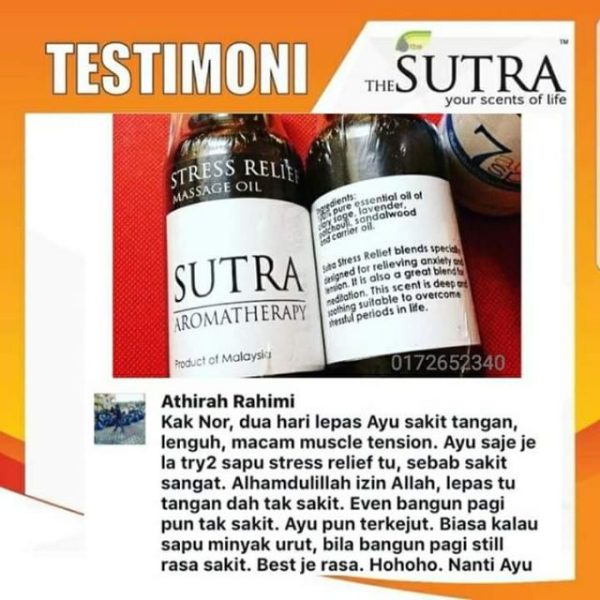 Sutra Tranquilizing / Stress Relief Massage Oil [Autism, Stroke, Dyslexia, Speech Delay] - Image 7